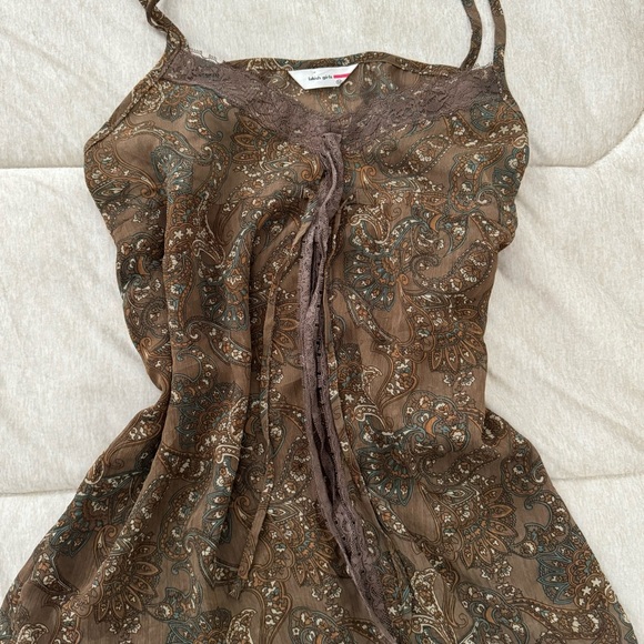 COPY - Y2K brown top - Picture 2 of 2